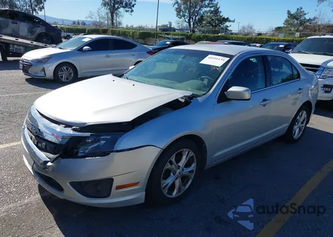 2012 Ford Fusion Se from USA, damaged, VIN 3FAHP0HA1CR218521